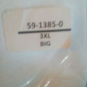 (3) - 3xl Tall White Turtle Neck Shirts